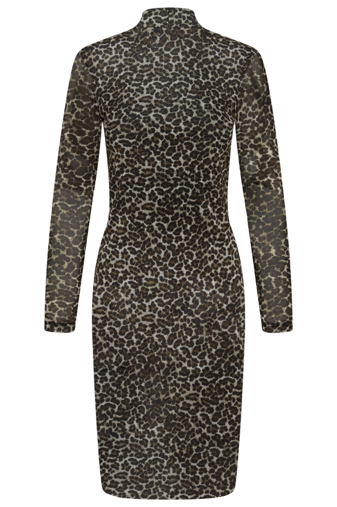 ONLERICA LIFE L/S HIGHNECK DRESS JR 15355845 PUMICE STONE/EVERDAY